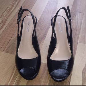 Black Nine West heels